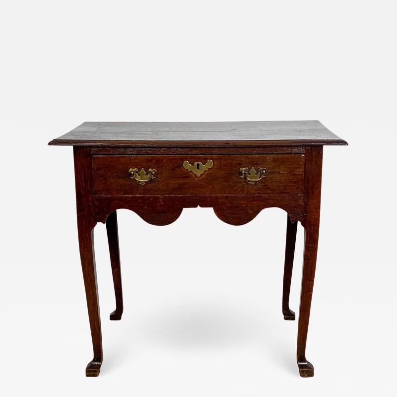 English Oak Low Boy Circa 1780