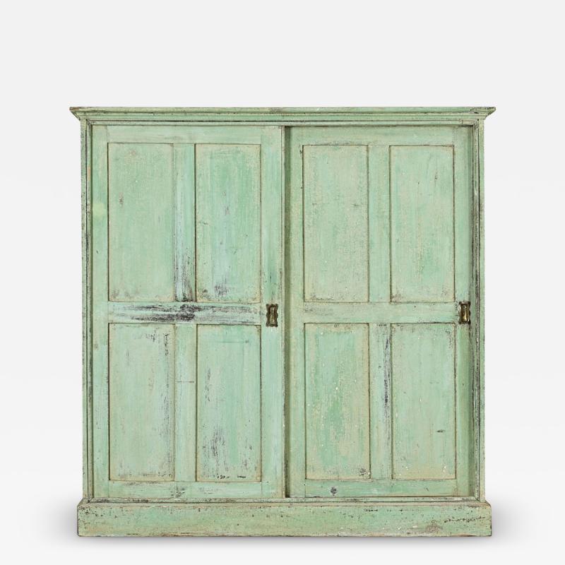 English Painted Pine Larder