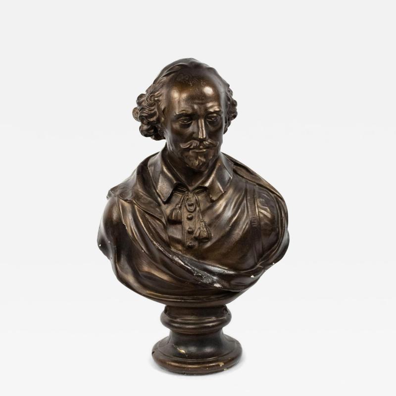 English Plaster Shakespeare Bust