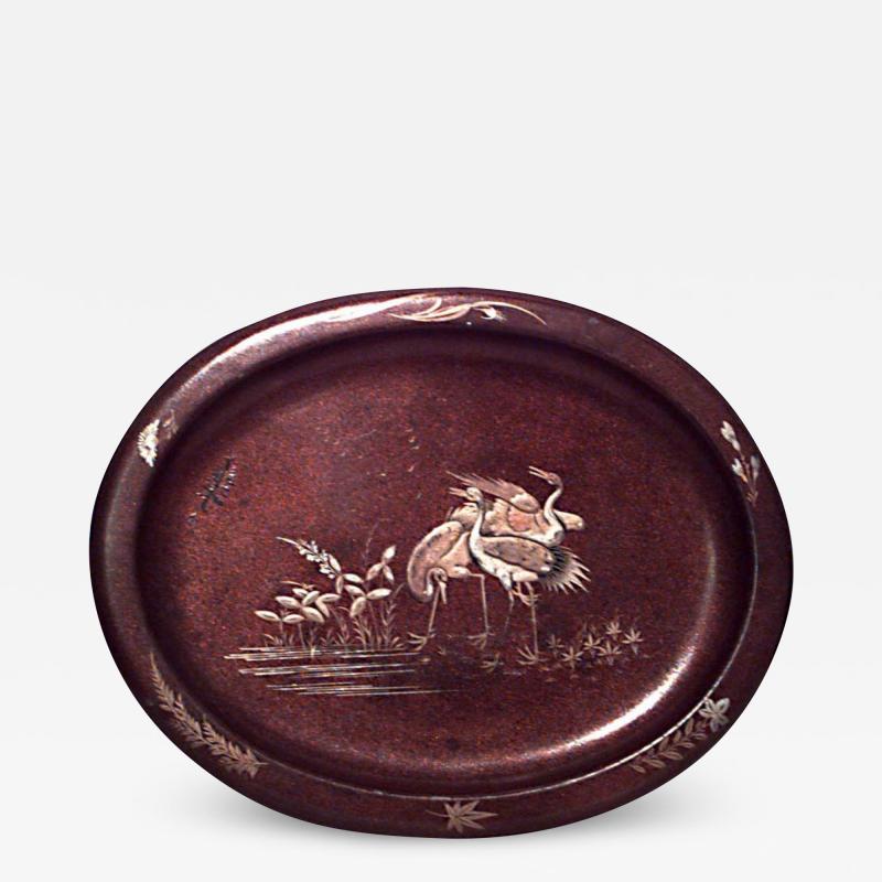 English Regency Brown Lacquered Tray 2