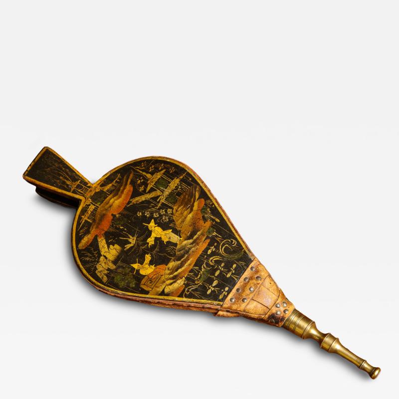 English Regency Chinoiserie Bellows circa 1810
