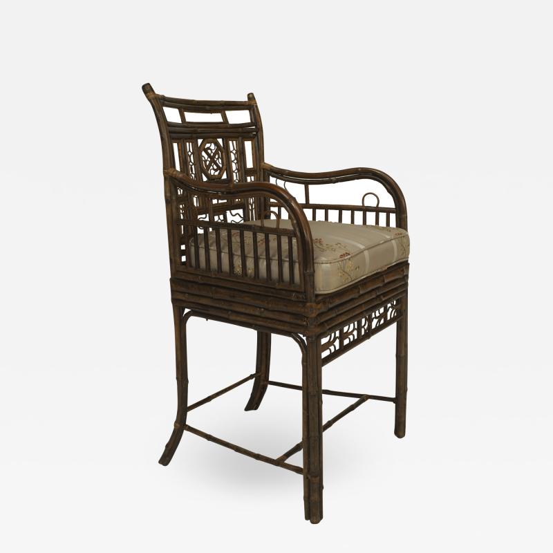 English Regency Cushioned Arm Chair
