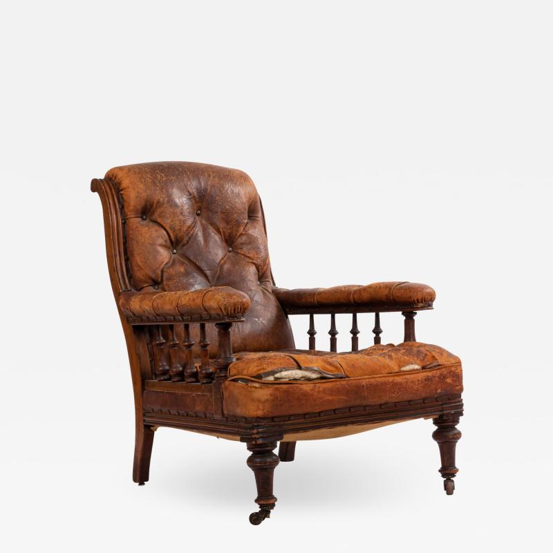 English Regency Mahogany Arm Chair