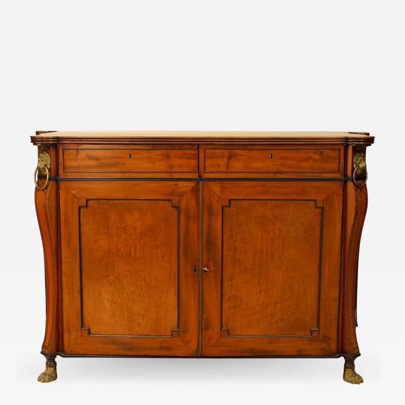 English Regency Mahogany Commode