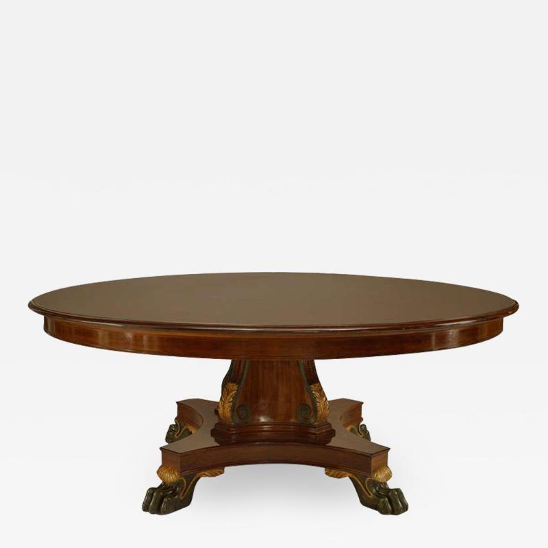 English Regency Mahogany Dining Table