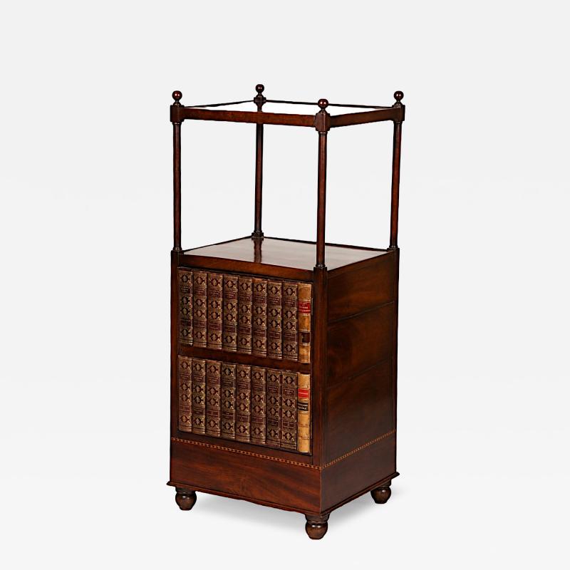 English Regency Mahogany tag re or Library Stand circa 1815