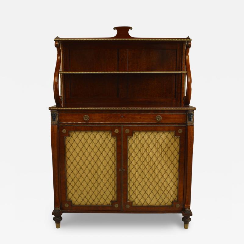 English Regency Rosewood Secretaire