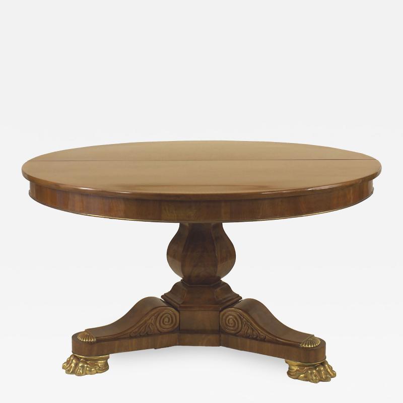 English Regency Style Mahogany Extension Dining Tables