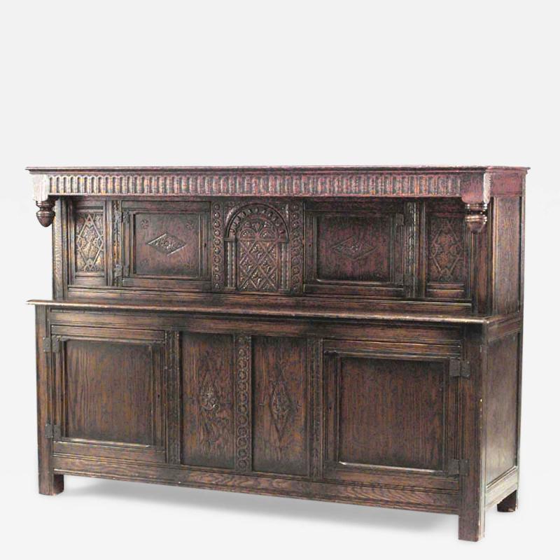 English Renaissance Oak Sideboard
