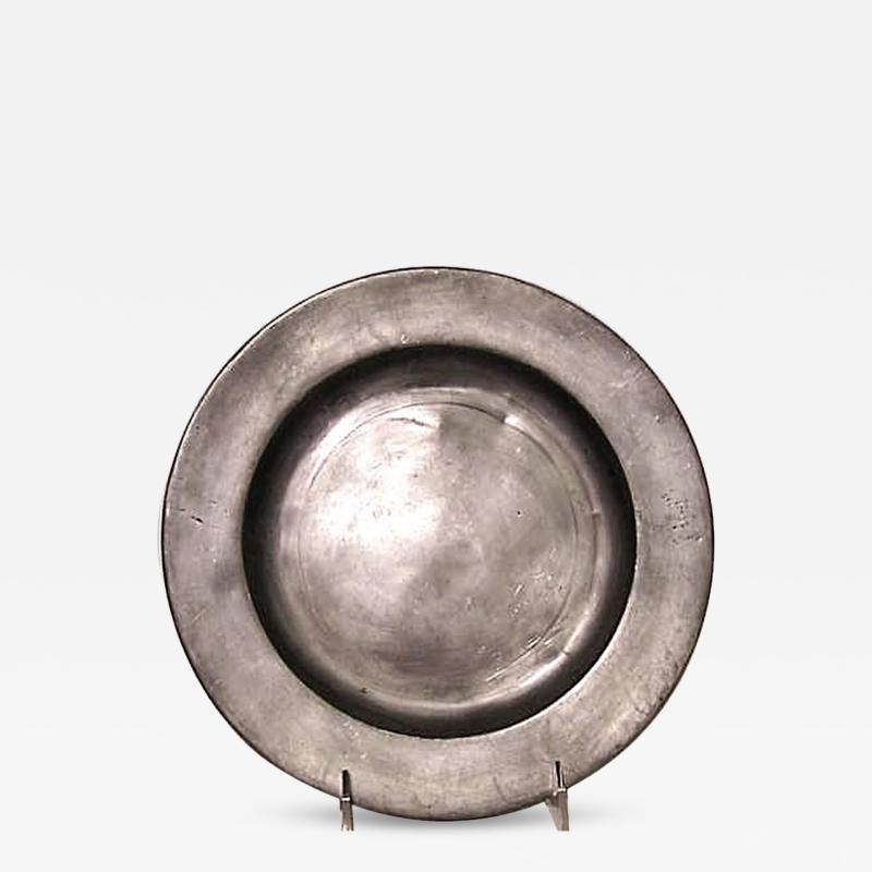 English Renaissance Pewter Dinner Plates