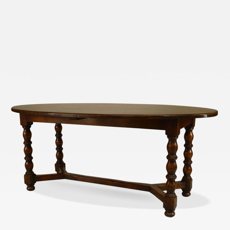 English Renaissance Style Oak Refectory Table
