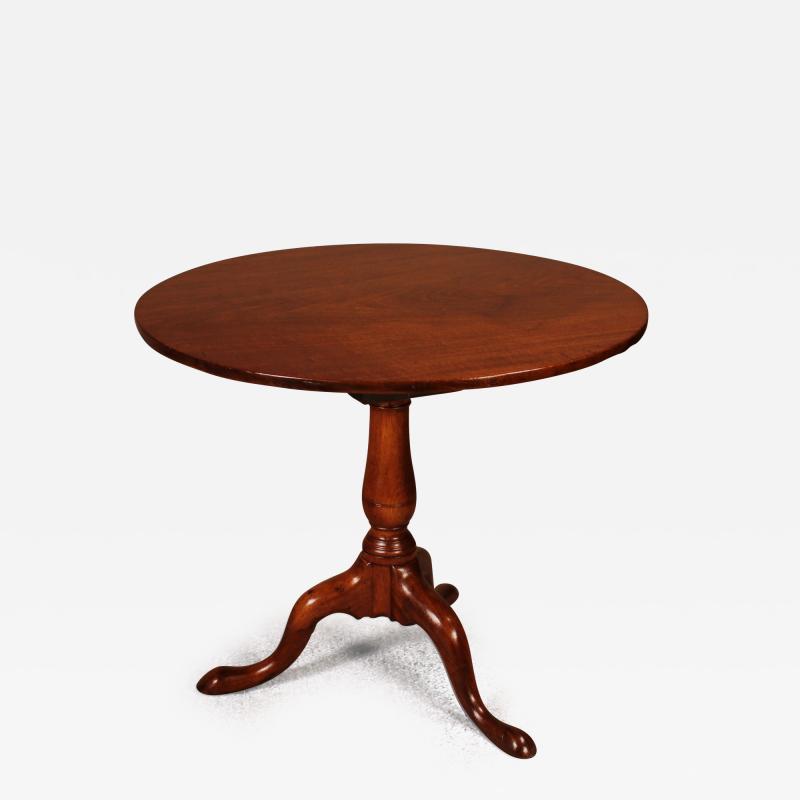 English Tripod Table With Mechanism Circa 1800