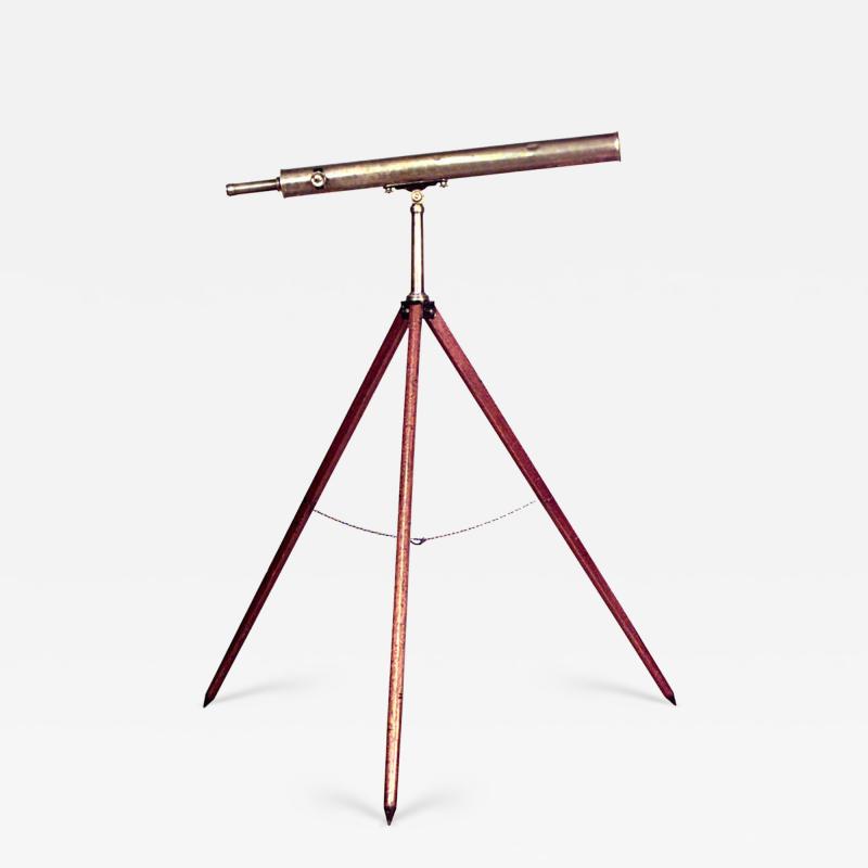 English Victorian Brass Telescope