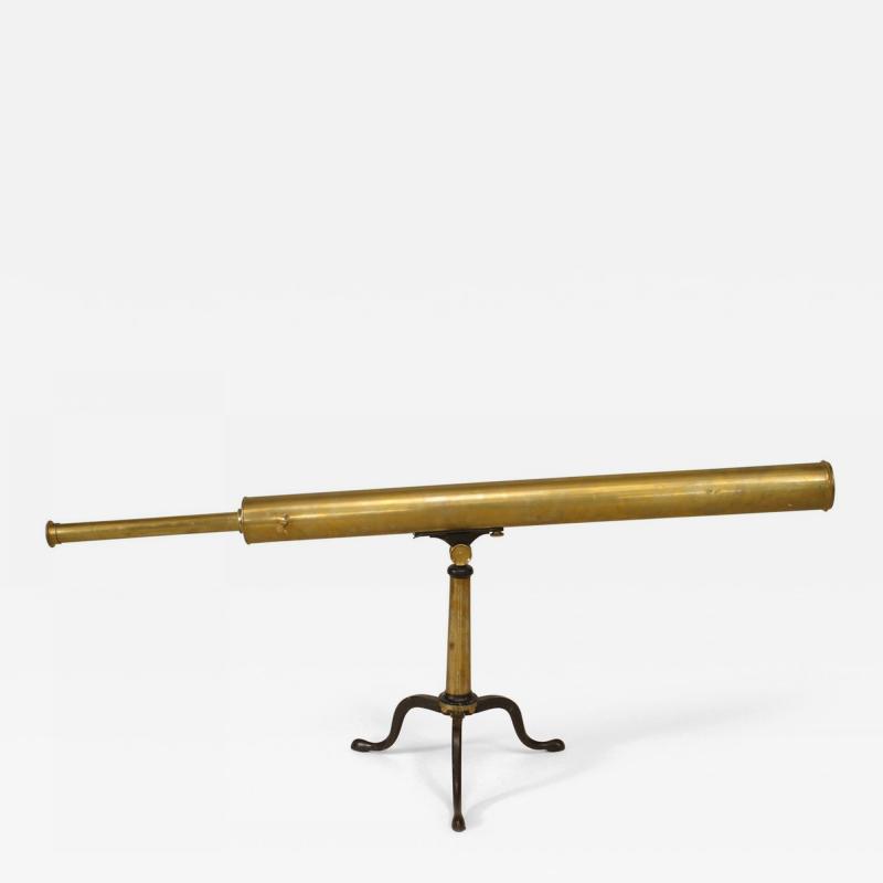English Victorian Brass Telescope