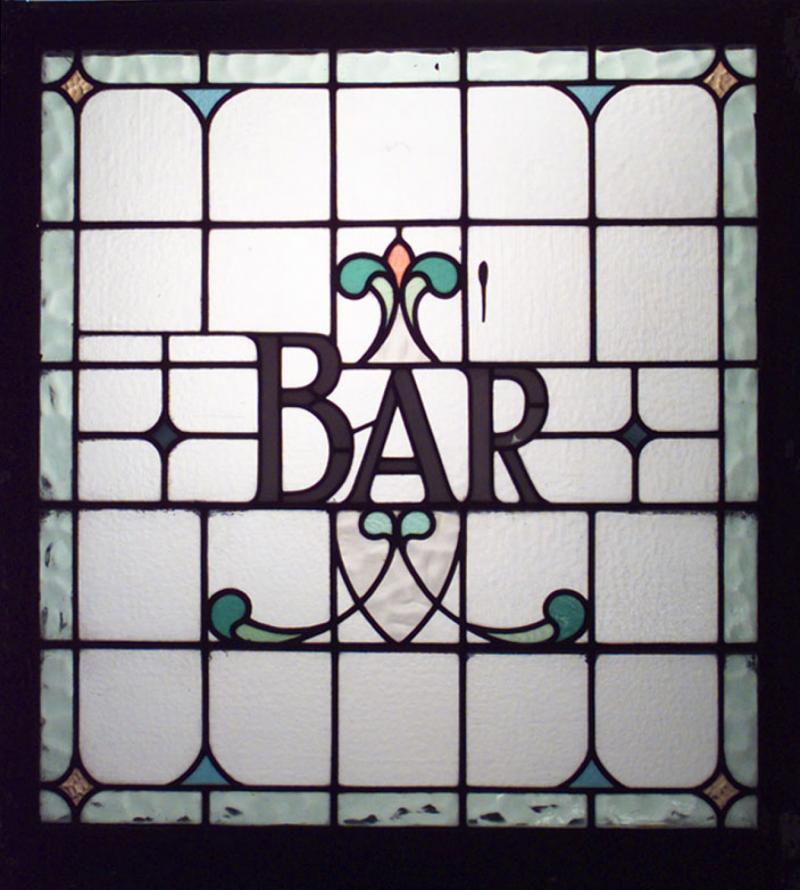 English Victorian Pub Window