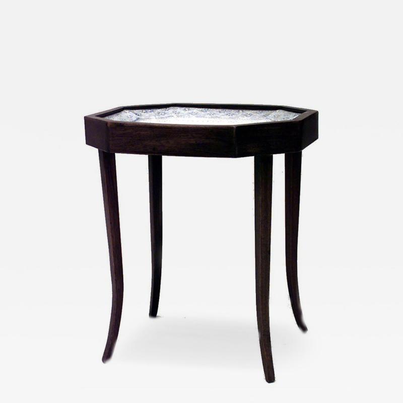 English Victorian Small Mahogany End Table
