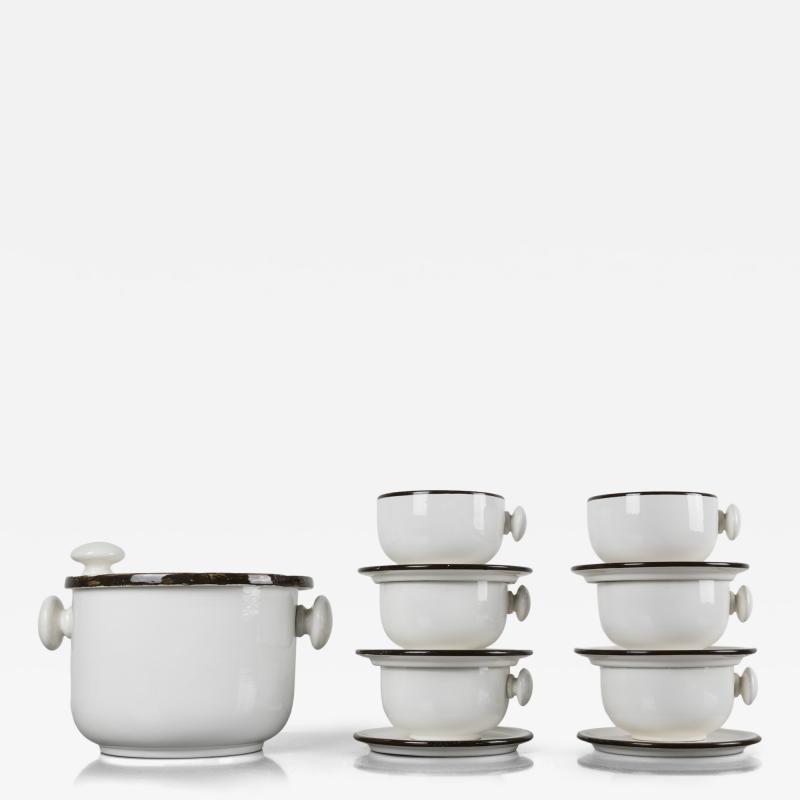 Enzo Bioli Enzo Bioli Ceramic Dining Set for Il Picchio