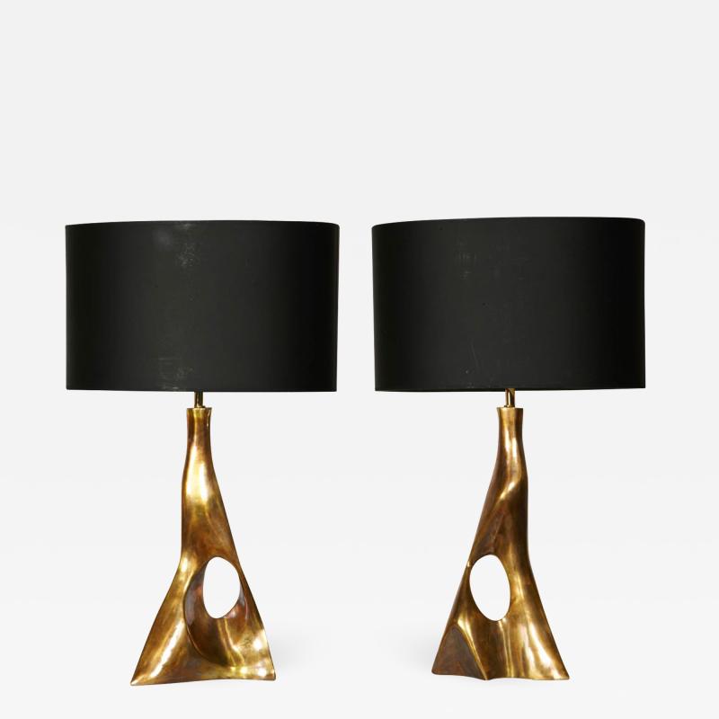 Enzo Missoni Pair of Lamps by Enzo Missoni