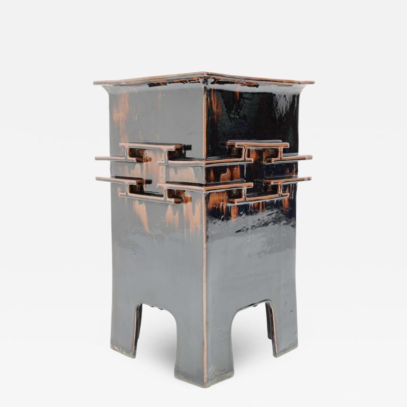 Eric O Leary Eric OLeary Japanese Ceramic Stool or Side Table