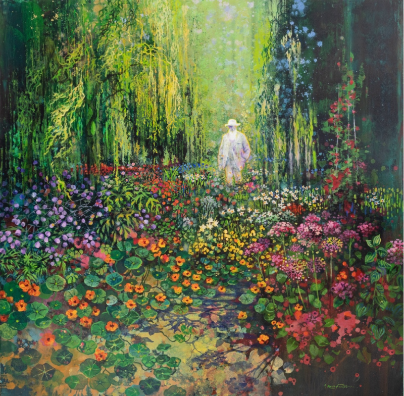 Eric Roux Fontaine Giverny infiniement 2023
