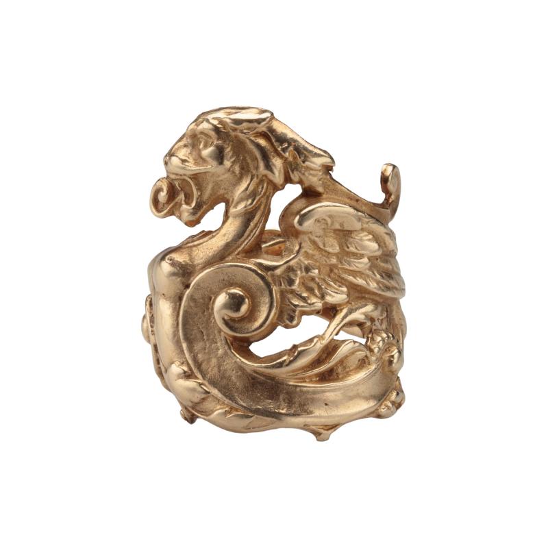 Eric deKolb Eric deKolb Sea Serpant Ring 14kt Gold