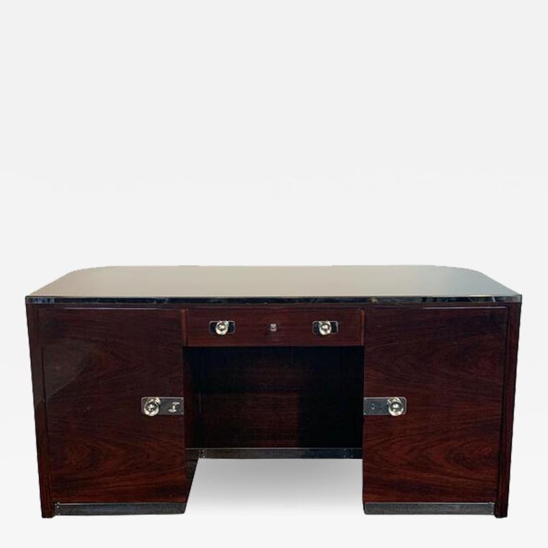 Erich Dieckmann Restored original Bauhaus desk by Erich Diekmann Rosewood Germany 1923 25