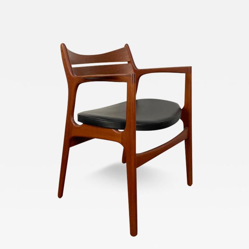 Erik Buch Erik Buch Teak Desk Chair with Arms for Christiansen M belfabrik