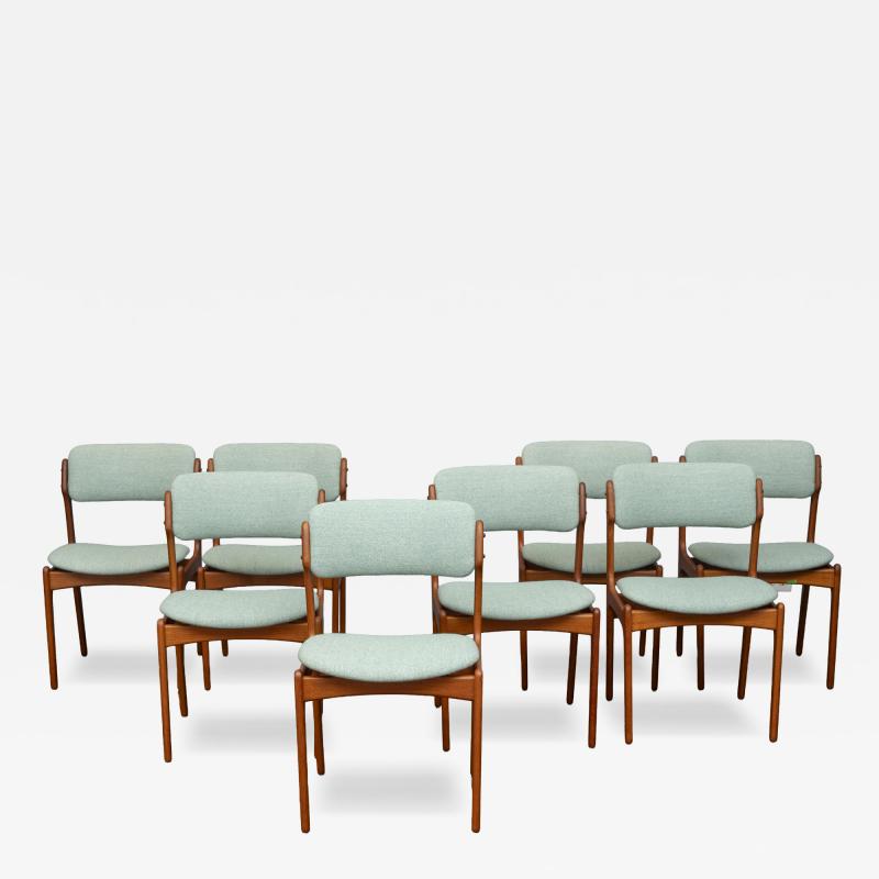 Erik Buch Erik Buch Teak Dining Chairs Model OD 49