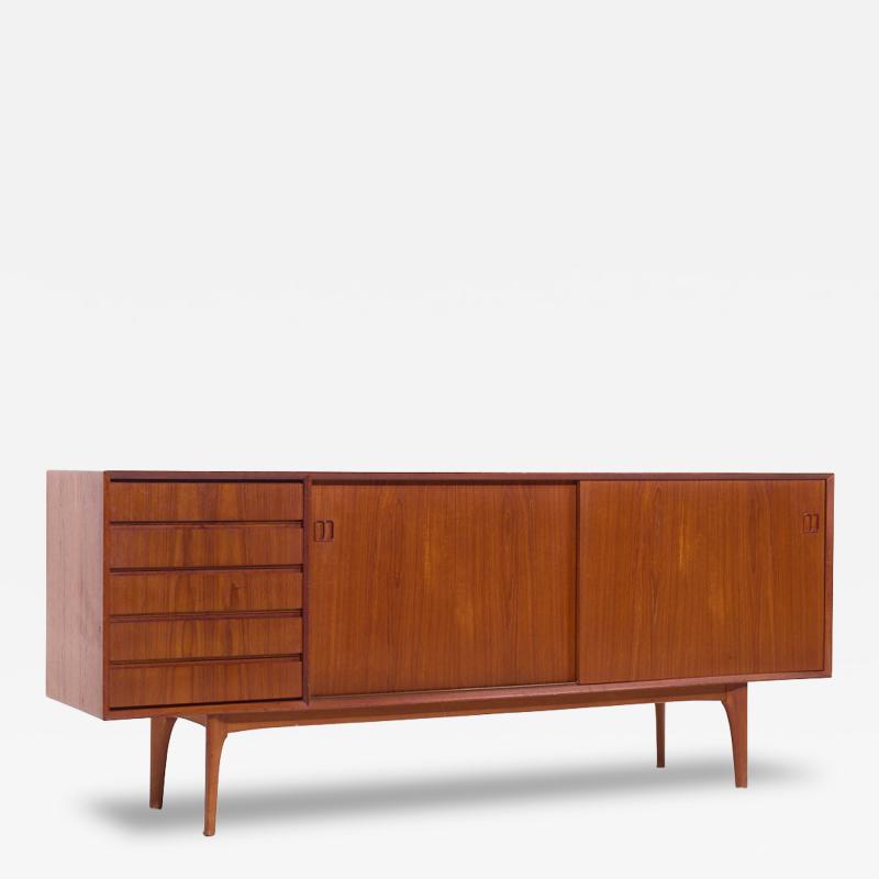 Erik Buch Erik Buch for Oddense Maskinsnedkeri Mid Century Danish Teak Credenza