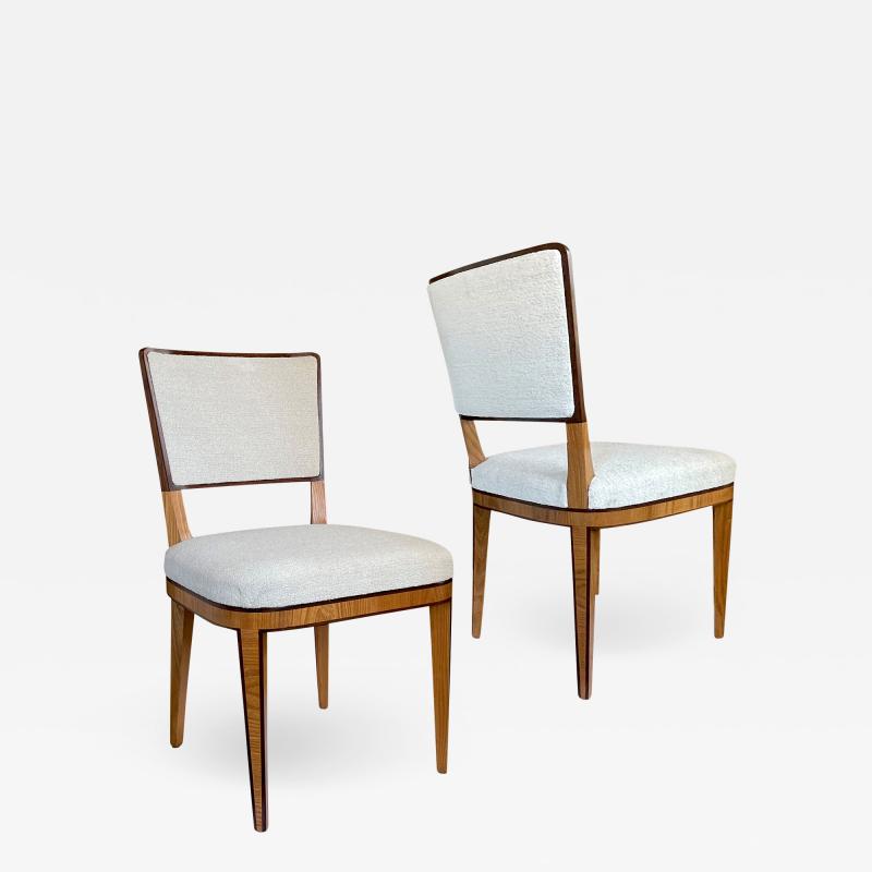 Erik Chambert Natty Pair of Swedish Modern Side Chairs