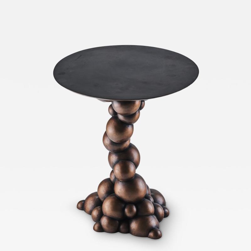 Erin Sullivan Blackened Bronze Bubble Side Table 2015