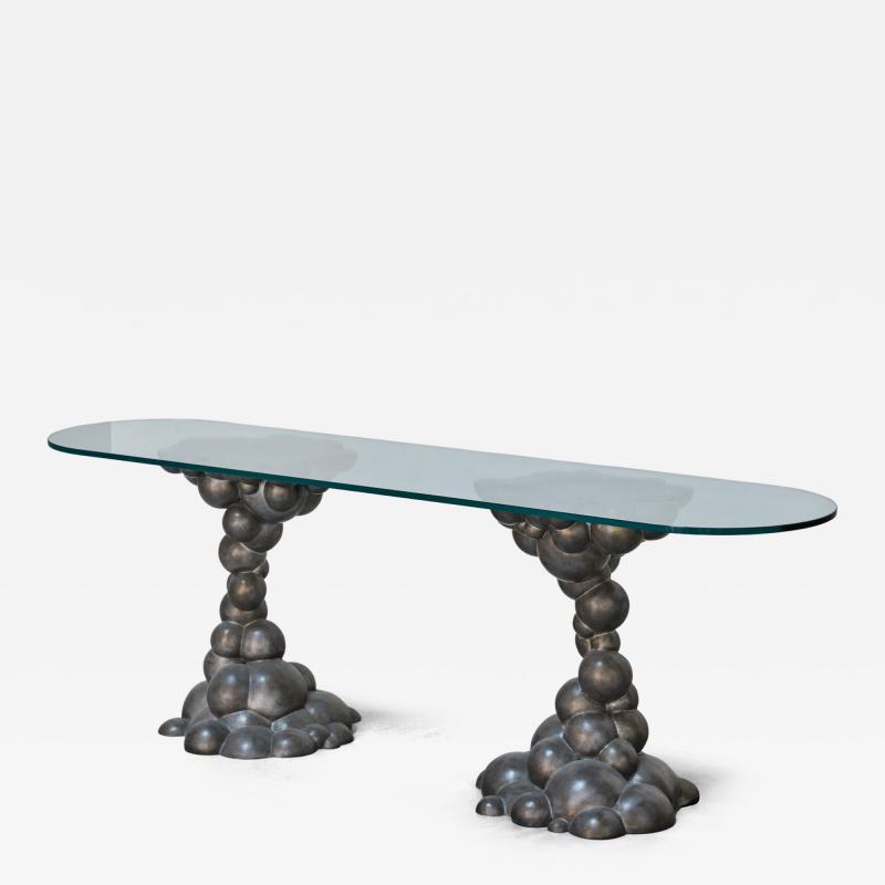 Erin Sullivan Silvered Bronze Double Bubble Console 2016