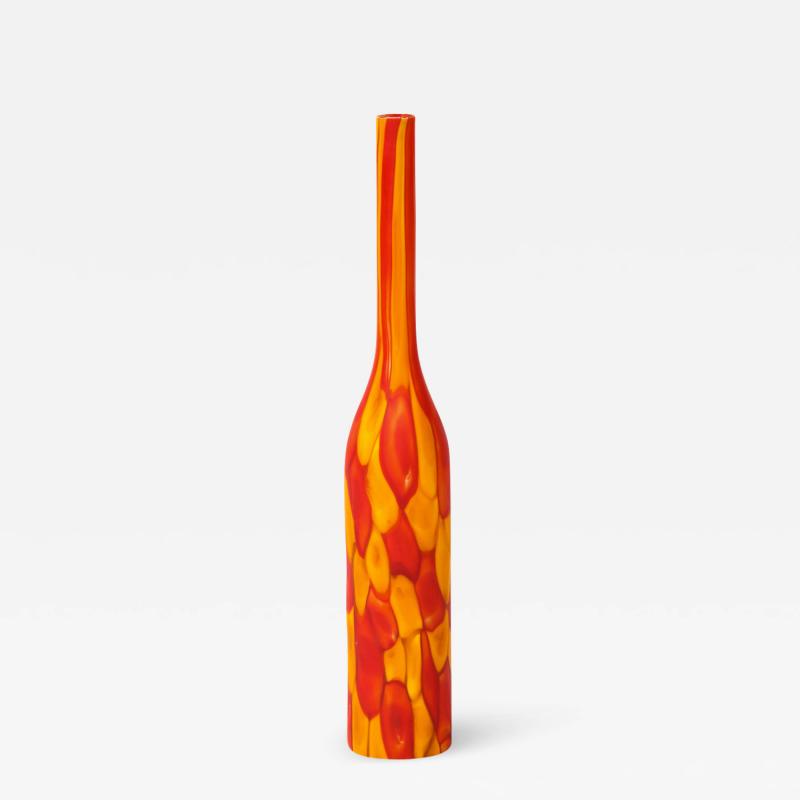 Ermanno Toso Nerox Bottle Form by Ermanno Toso for Fratelli Toso