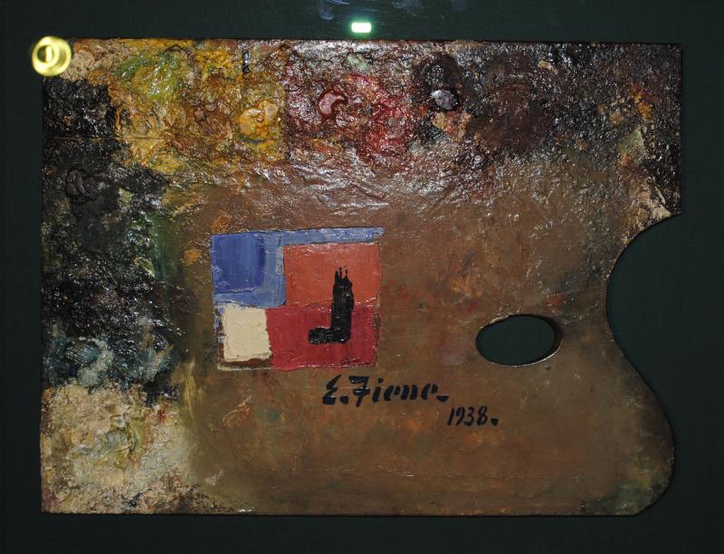 Ernest Fiene Grumbacher Palette Reveals the Artist Ernest Fienes 1938