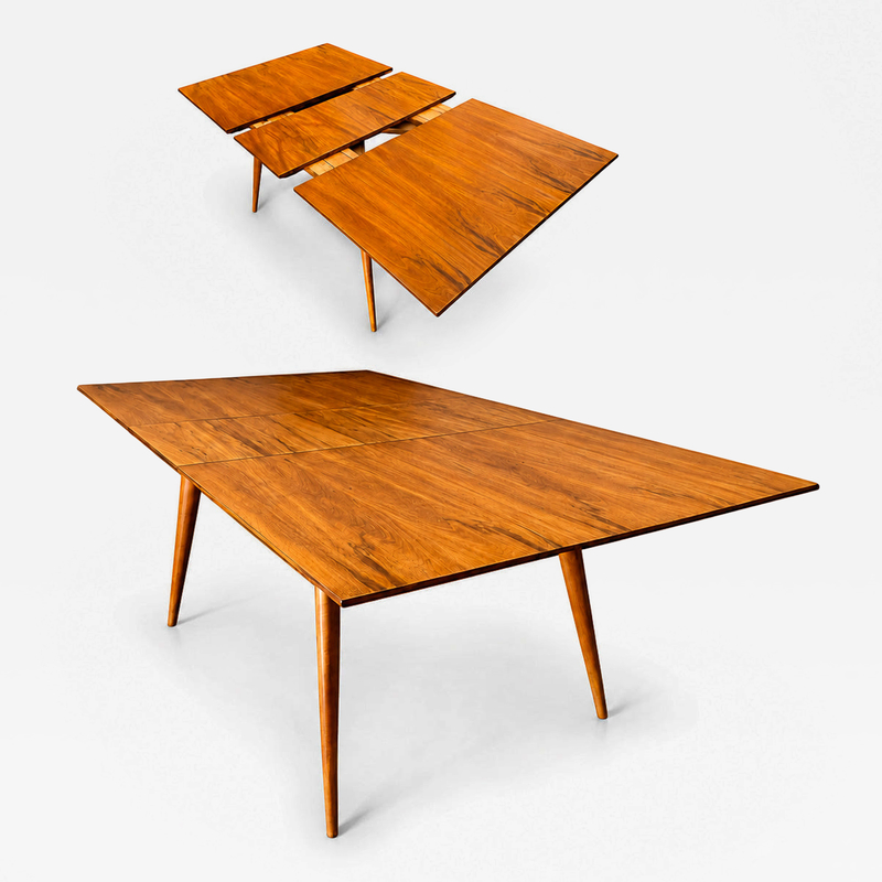 Ernesto Hauner Brazilian Extendable Dining Table in Cavi na by Ernesto Hauner for Mobilinea
