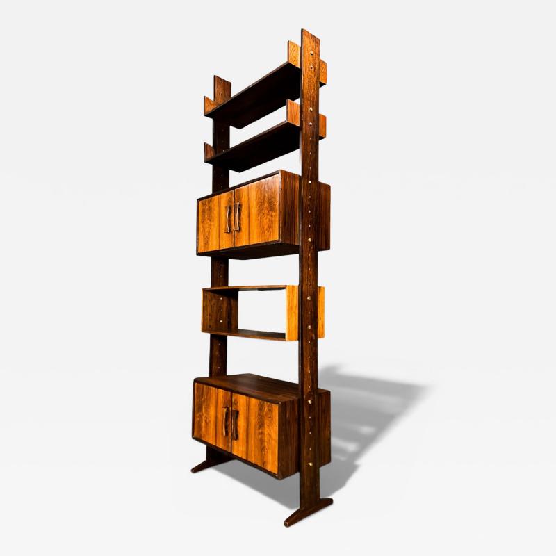 Ernesto Hauner Modular Brazilian Rosewood Shelving Unit by Ernesto Hauner Brazil Lot 182B