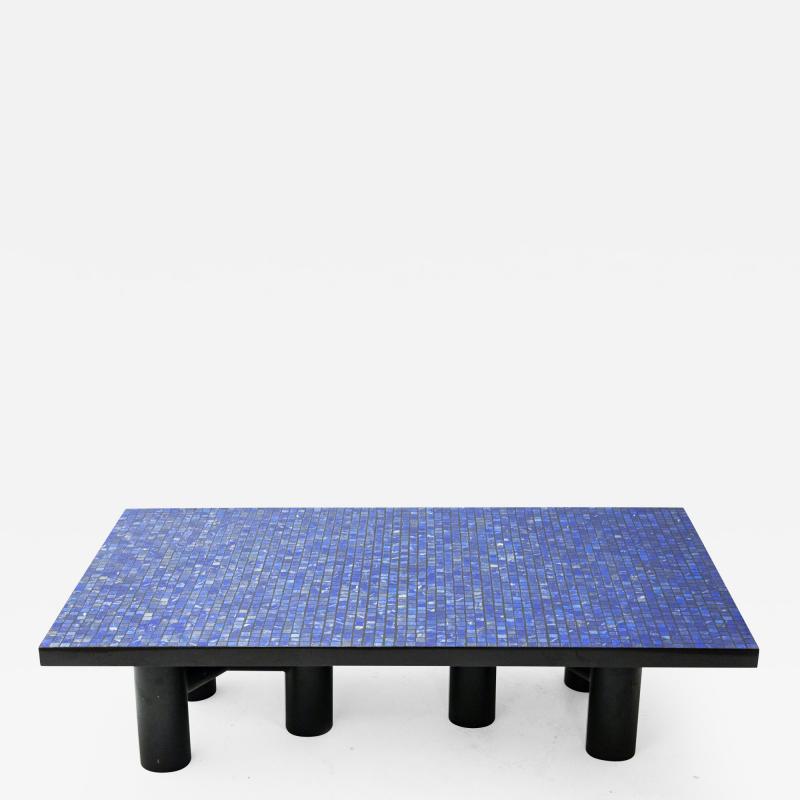Etienne Allemeersch Lapis Lazuli coffee table
