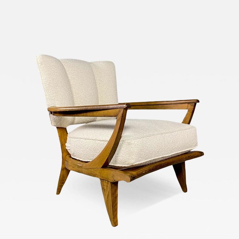 Etienne Henri Martin 1950s Etienne Henri Martin armchair for Steiner France