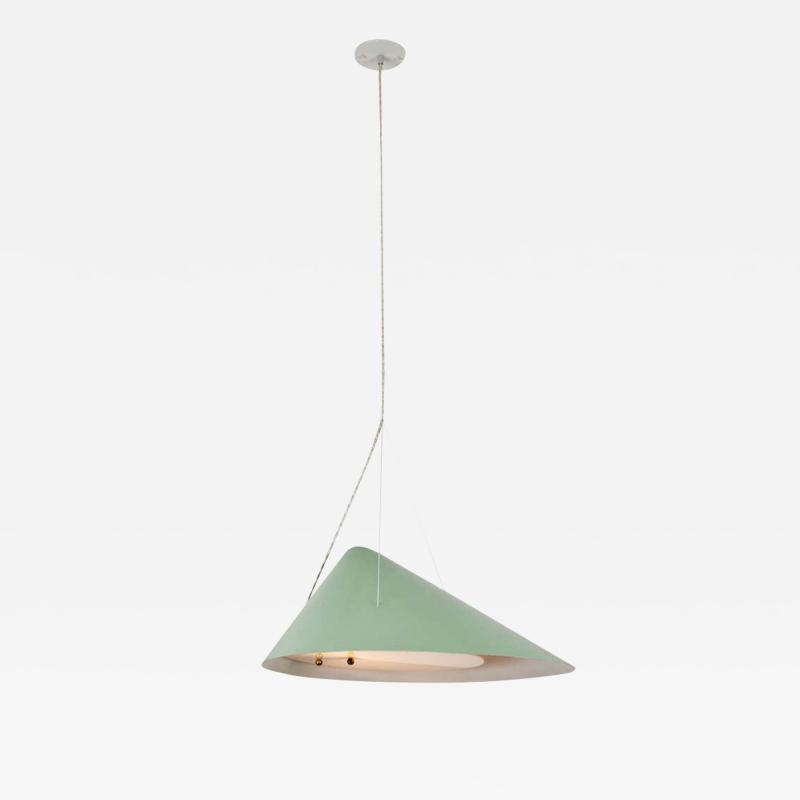 Ettore Sottsass 1950s Italian Suspension Lamp Attributed to Ettore Sottsass for Arredoluce