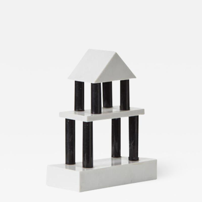 Ettore Sottsass Architectural sculpture by Sottsass 2 Ultima Edizione Italy 1986