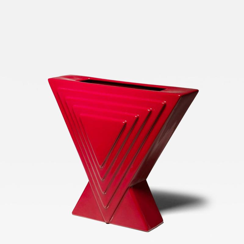 Ettore Sottsass Ceramic Vase Model Y29 by Ettore Sottsass for Poltronova
