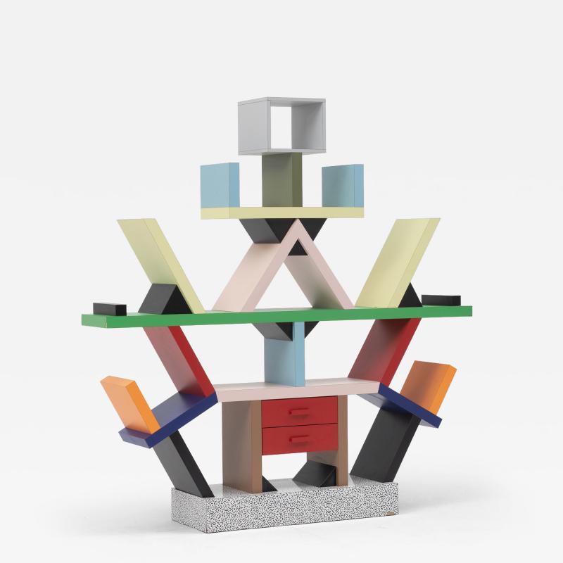 Ettore Sottsass Ettore Sottsass Carlton Room Divider for Memphis Milano 1981 Original Vintage