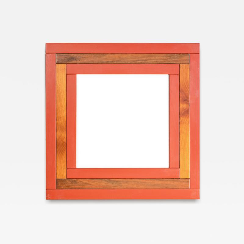 Ettore Sottsass Ettore Sottsass for Poltronova Wooden Mirror