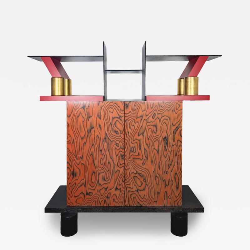 Ettore Sottsass FREEMONT cabinet by Ettore Sottsass for Memphis 1985 First Edition 