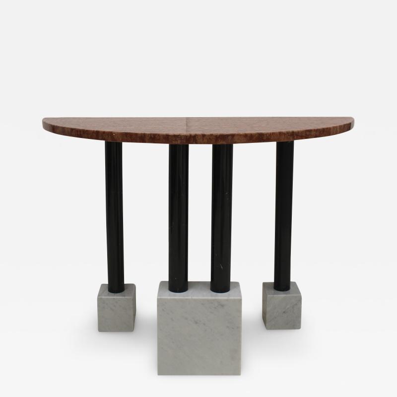 Ettore Sottsass Italian Marble Console by Ettore Sottsass for Ultima Edizione