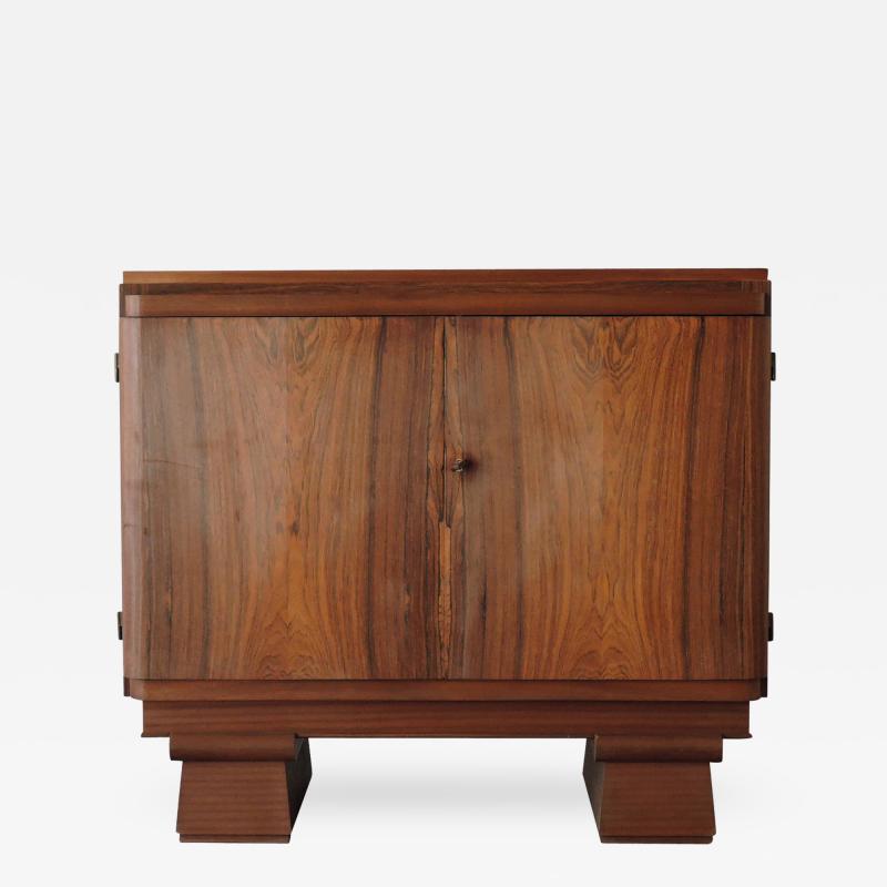 Eug ne Vallin Small French Art Deco Rosewood Buffet