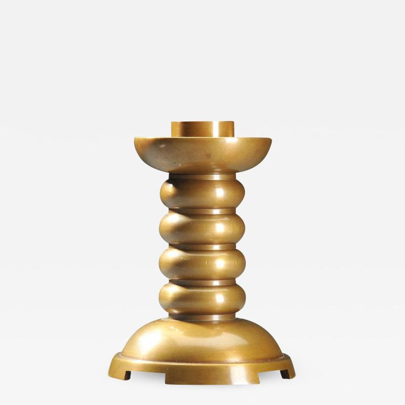 Evan Jensen Bronze Candleholder by Evan Jensen