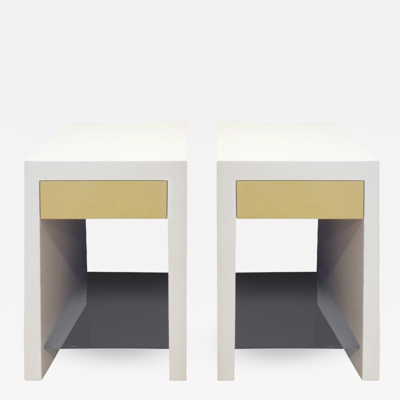 Evan Lobel Lobel Originals Pair of Ellie Bedside Tables 