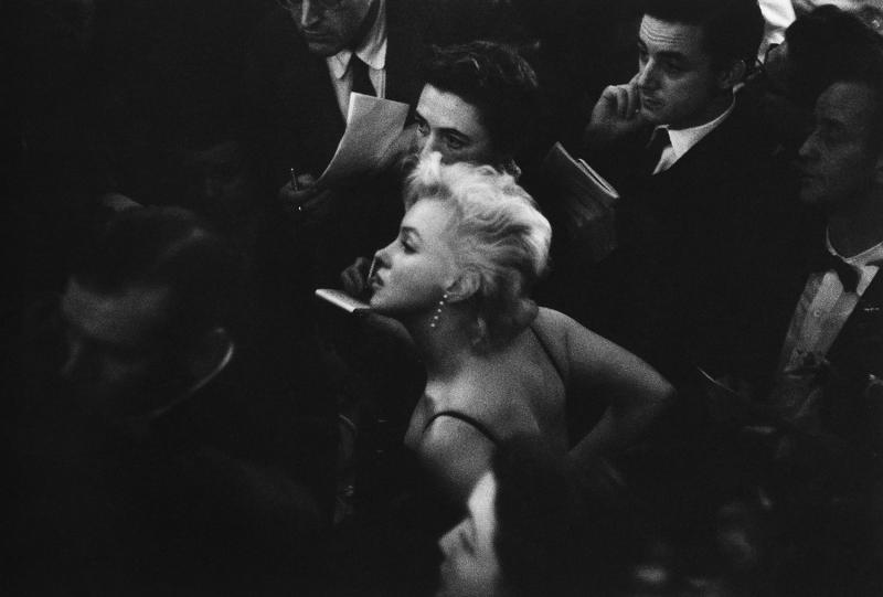 Eve Arnold Marilyn Monroe in the Waldorf Astoria Ballroom