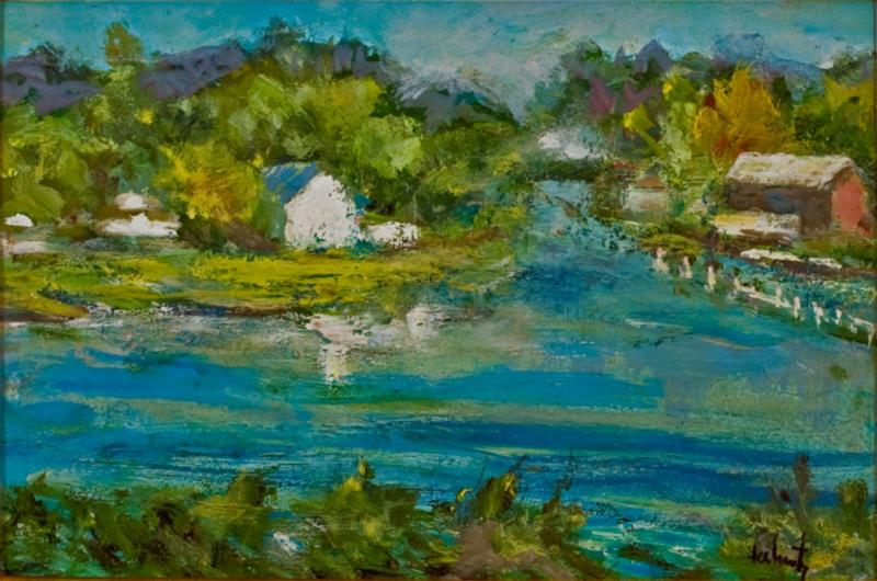 Evelyn Faherty Canal House Lumberville 